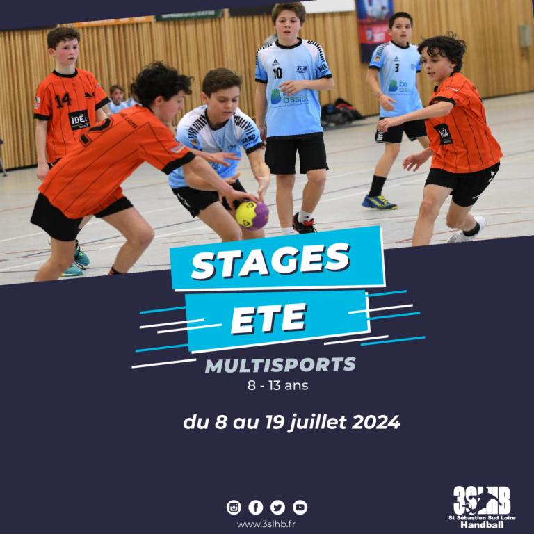 Stages d'été multisports au 3SLHB