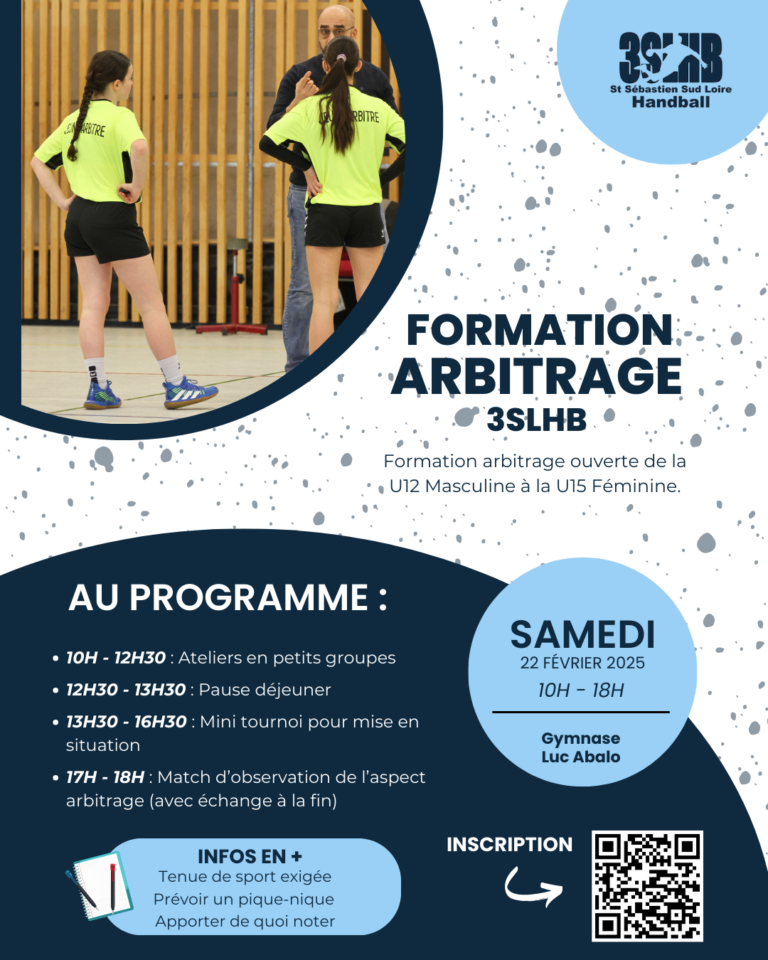 STAGE D'ARBITRAGE 22 FÉVRIER - 3SLHB