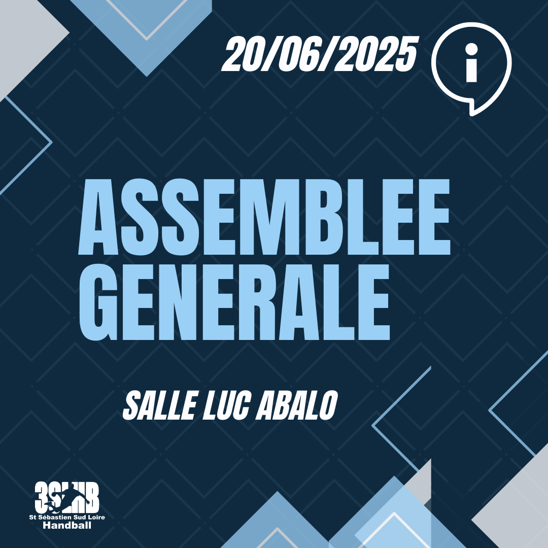 Assemblée Générale du 3SLHB Assemblée Générale du 3SLHB