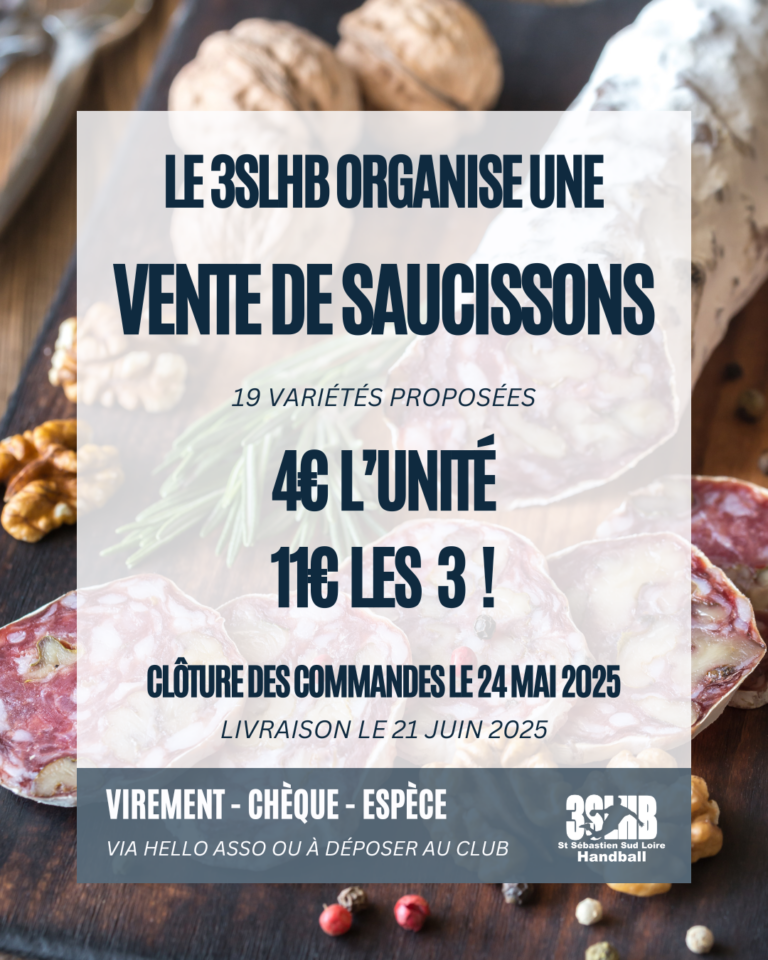 VENTE DE SAUCISSONS - 3SLHB