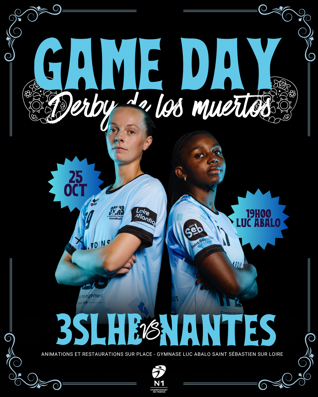 DERBY NATIONALE 1 – 3SLHB VS NANTES DERBY NATIONALE 1 – 3SLHB VS NANTES